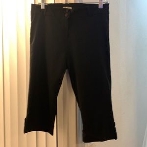 Dressy capris pants